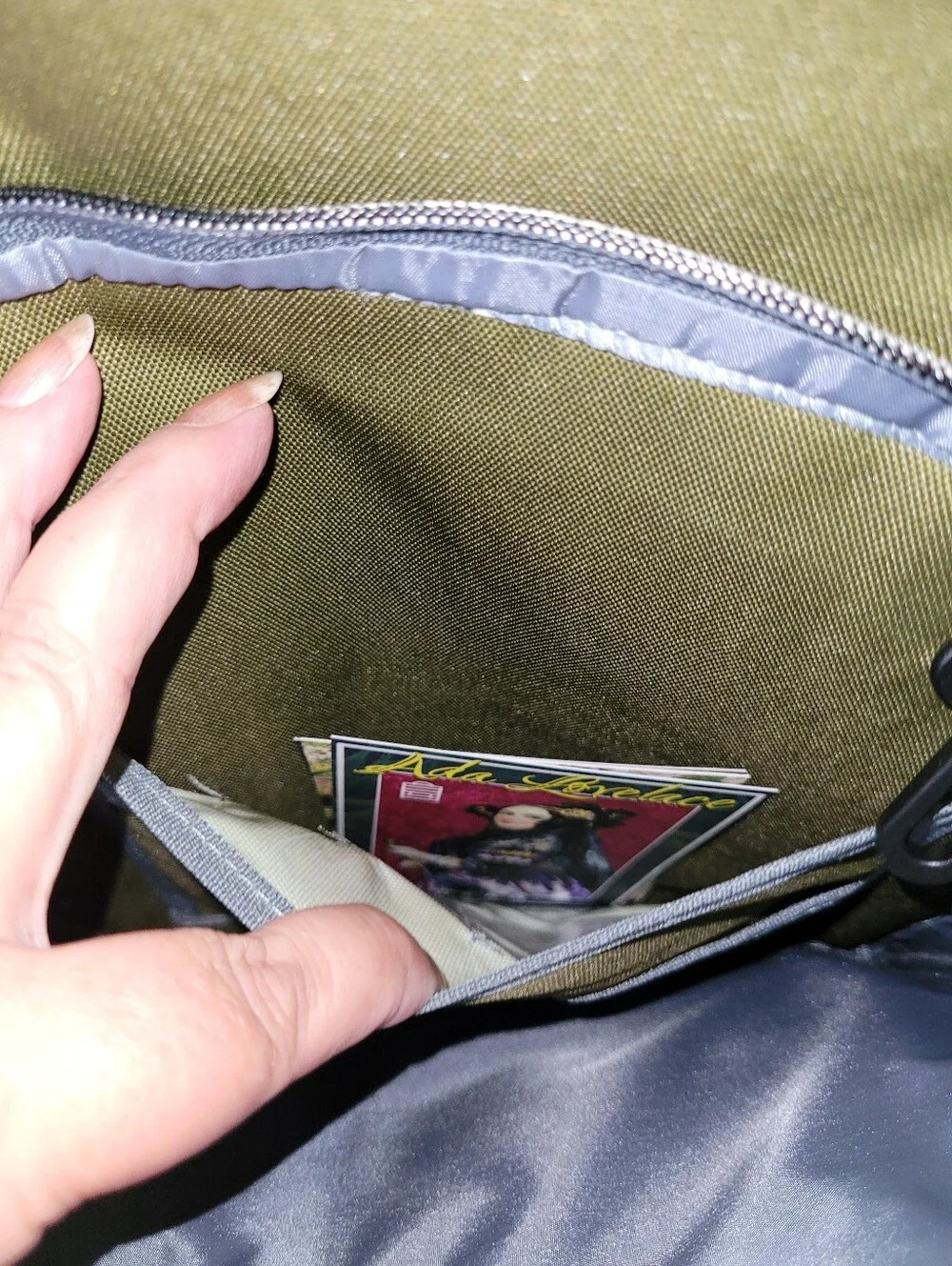 NWT - HERO New York Brand Olive Green Backpack.